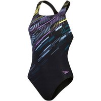 SPEEDO Damen Schwimmanzug DIGI PLMT MDLT AF BLACK/PURPLE von Speedo