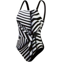 SPEEDO Damen Schwimmanzug SPDSCU AMRGLW PT 1PC AF BLACK/WHITE von Speedo