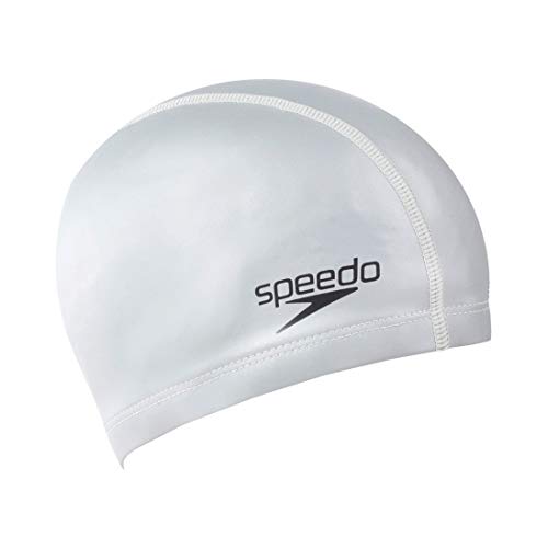 Speedo Unisex Erwachsene Ultra Pace Cap Swimming Schwimmkappe, Silber, Einheitsgröße von Speedo