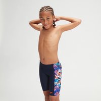 Schwimmhose mit All-Over-Einsätzen für Jungen Marineblau/Blau von Speedo