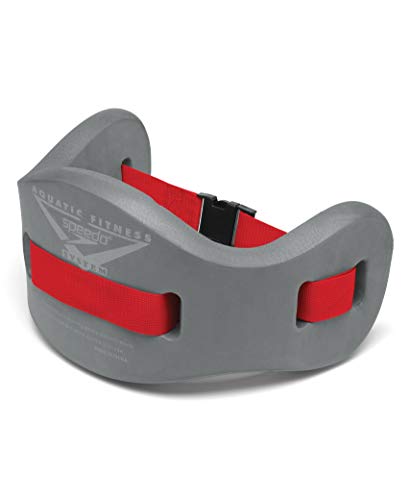 Speedo Aqua Jog Water Aerobic Swim Training Belt, Charcoal/Red, Large/X-Large von Speedo