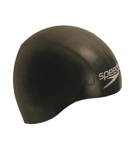 Speedo Unisex Erwachsene Aqua V Racing Badekappe | Racewear Trainingshilfen, Schwarz, Einheitsgröße Speedo Unisex Erwachsene Aqua V Racing Badekappe | Racewear Trainingshilfen, Schwarz, Einheitsgröße von Speedo