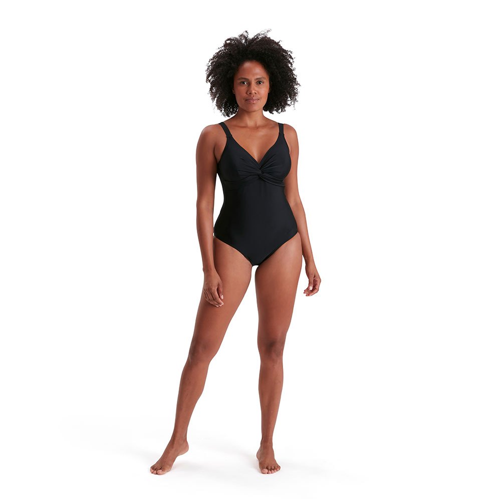 Speedo Brigitte Shaping Swimsuit Schwarz UK 46 Frau von Speedo