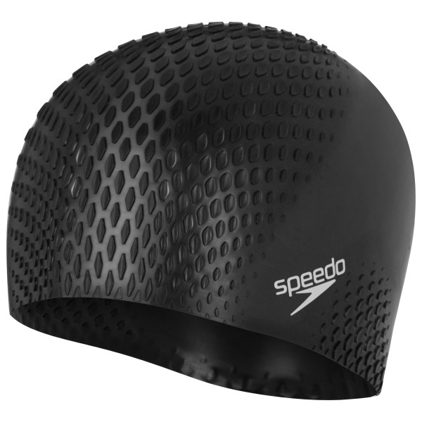 Speedo - Bubble Active + Cap - Badekappe Gr One Size schwarz von Speedo