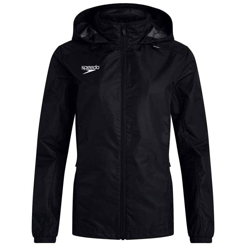 Speedo Club Raincoat Schwarz 12 Frau von Speedo
