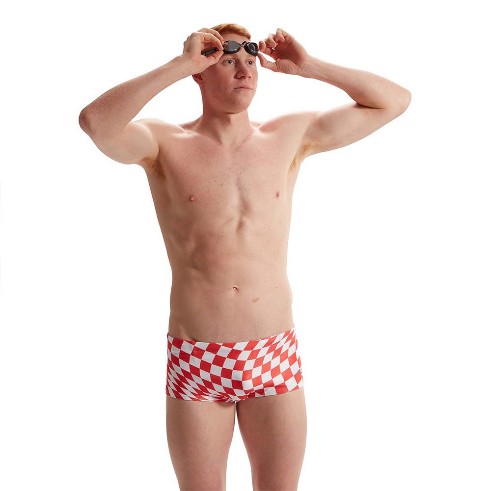Speedo Club Training Allover Digital 17 Cm Swimming Brief Mehrfarbig UK 36 Mann von Speedo