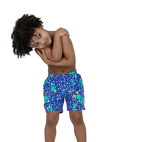 Speedo Jungen Corey Croc Allover 11" Wassershort, Blau, 1-2 Jahre von Speedo