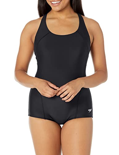 Speedo Damen Badeanzug Einteiler PowerFlex Prinzessinnennaht Ultraback Konservativer Schnitt, 22 von Speedo