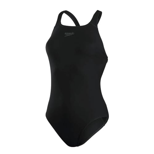 Speedo Damen Endurance+ Medalist Badeanzug, Schwarz, D 42 von Speedo