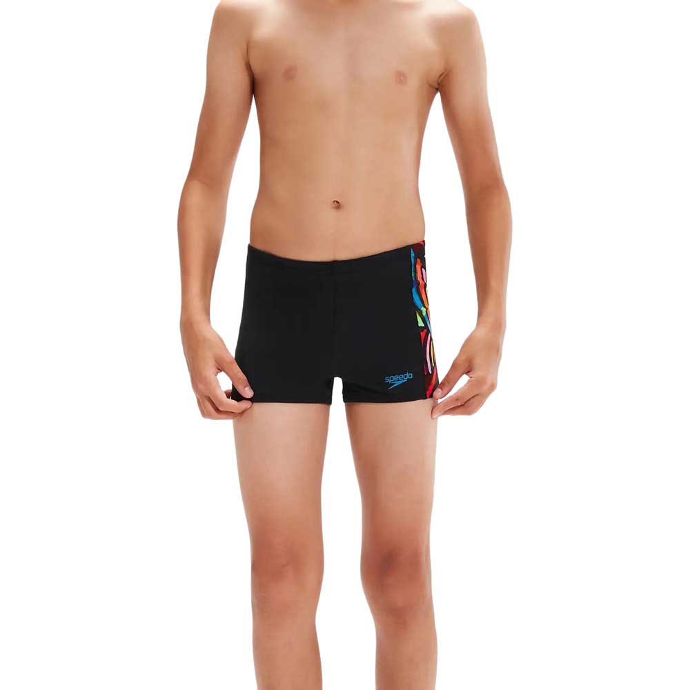 Speedo Digital Panel Swim Boxer Schwarz 9-10 Years Junge von Speedo