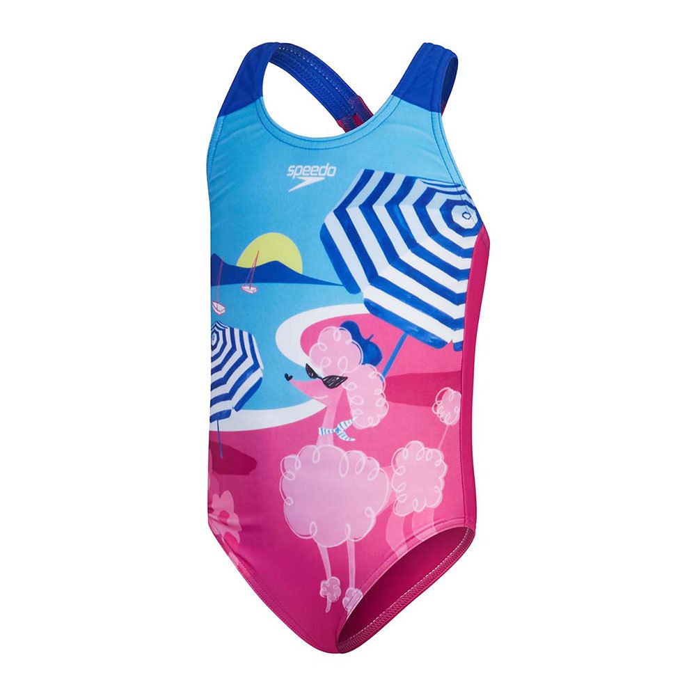 Speedo Digital Printed Swimsuit Swimsuit Rosa 3 Years Mädchen von Speedo