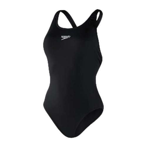 Speedo Damen Eco Endurance+ Power Cross Back Schwimmanzug, Schwarz, 38/34 EU von Speedo