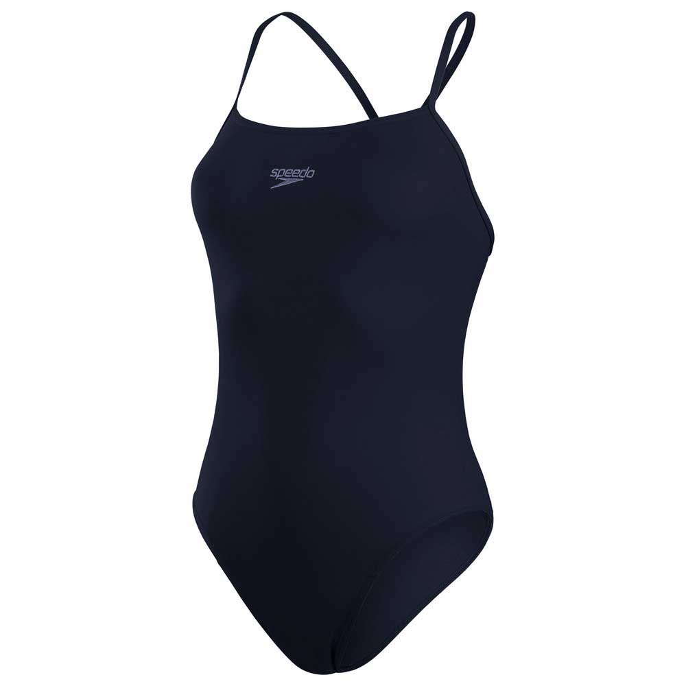 Speedo Eco Endurance+ Thinstrap Swimsuit Blau UK 26 Frau von Speedo