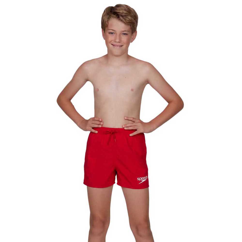 Speedo Essential 13´´ Swimming Shorts Rot 10-11 Years Junge von Speedo