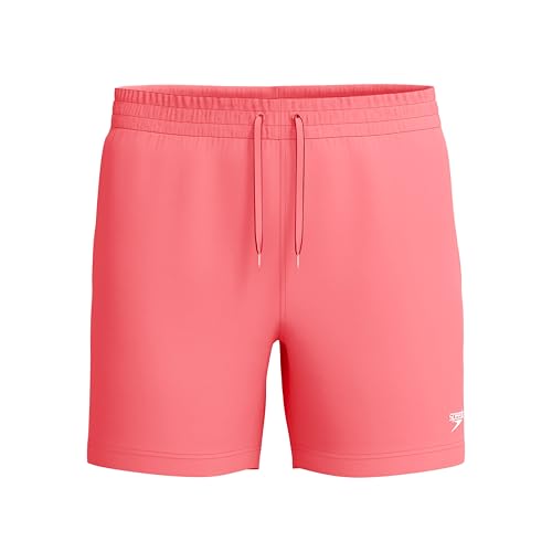 Speedo Herren Watershort Badehose 16"| Schnell trocknend | Bequemer Sitz | Klassischer Style | Tunnelzugbund Badehose, Coral Sands, XL Speedo Herren Watershort Badehose 16"| Schnell trocknend | Bequemer Sitz | Klassischer Style | Tunnelzugbund Badehose, Coral Sands, XL von Speedo