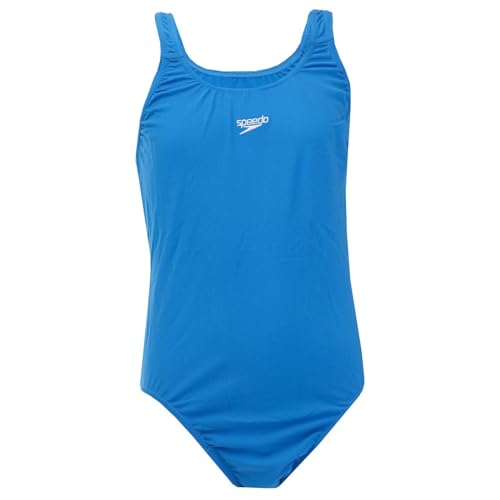 Speedo - Essential Endurance, Mädchen Badeanzug, Blau, 164 (Herstellergröße: 32) von Speedo