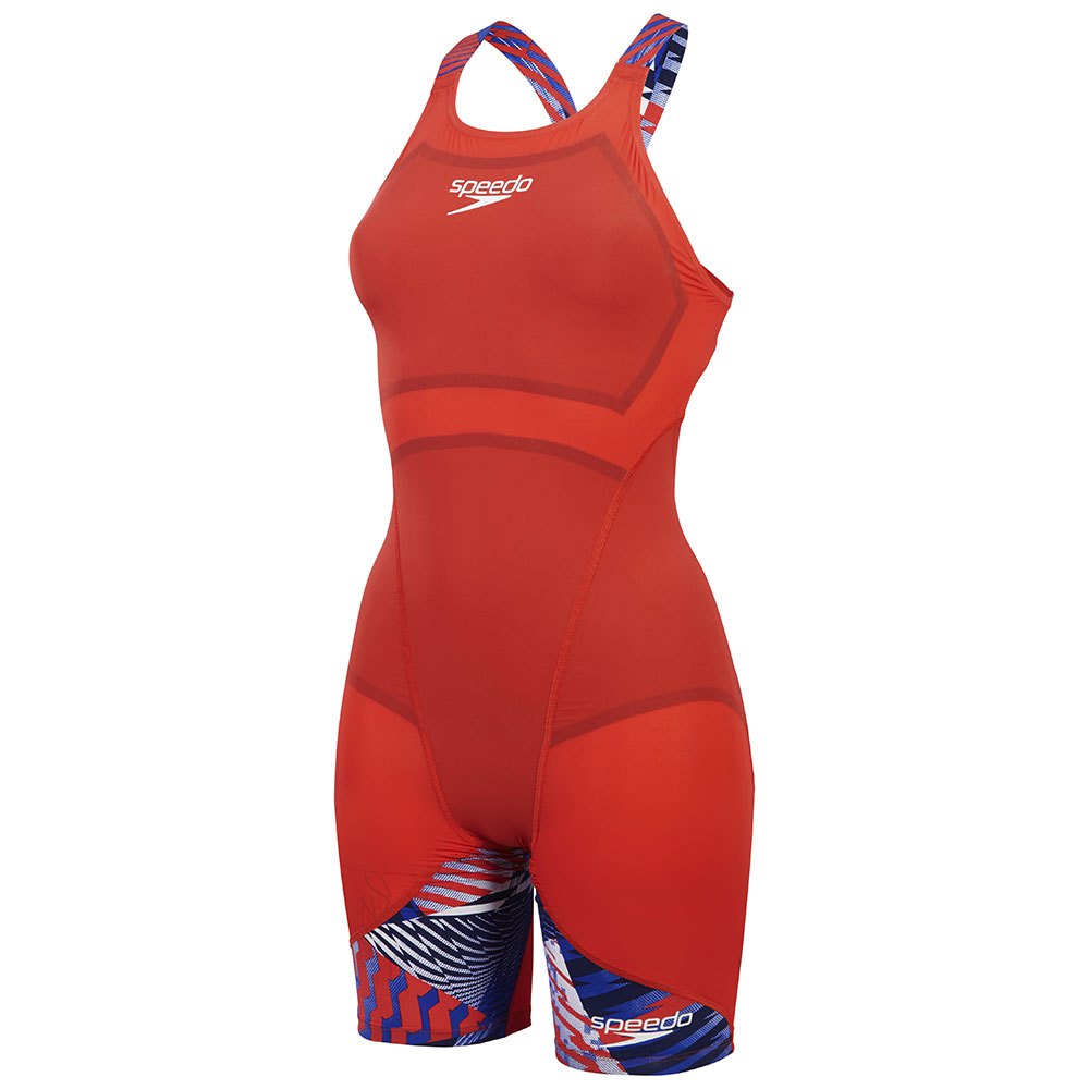 Speedo Fastskin Lzr Ignite Kneeskin Kneeskin Orange 13-14 Years Mädchen von Speedo