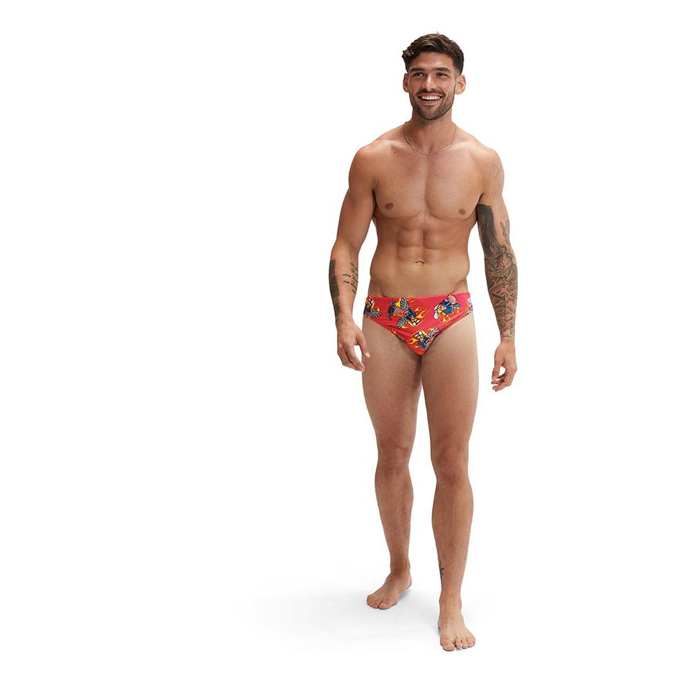 Speedo Fundies 5 Cm Swimming Brief Mehrfarbig UK 28 Mann von Speedo