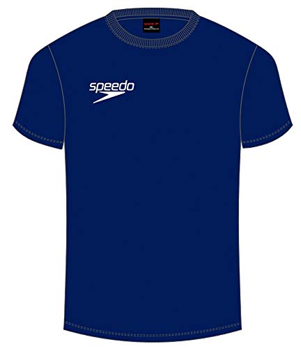 Speedo Herren Core Team Kit Sml Logo T-Sh Au T-Shirt, Marine, XS von Speedo