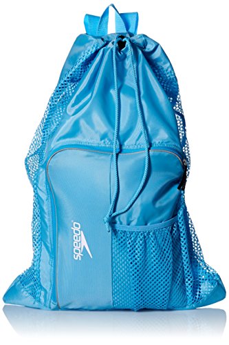 Speedo Herren Deluxe Ventilator Mesh Bag Tagesrucksack, Blue Grotto, 1SZ von Speedo