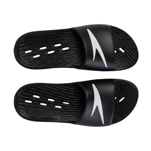 Speedo Herren Slide Sandale, Schwarz, 7 von Speedo