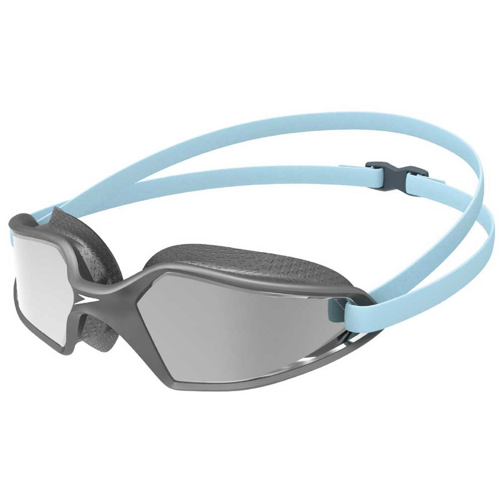 Speedo Hydropulse Mirror Swimming Goggles Grau von Speedo
