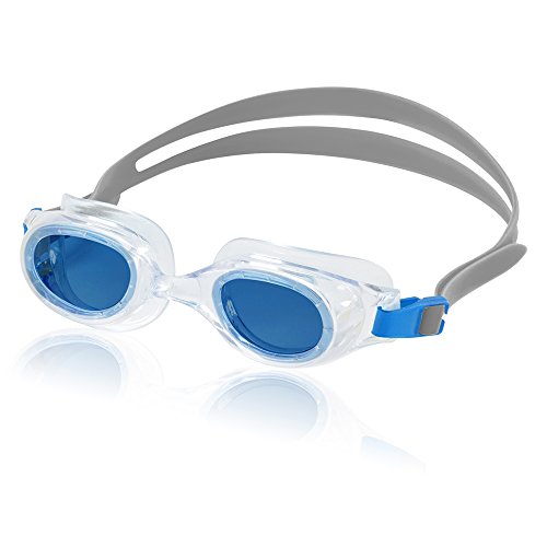 Speedo Hydrospex Classic Goggles, Light Blue, One Size von Speedo