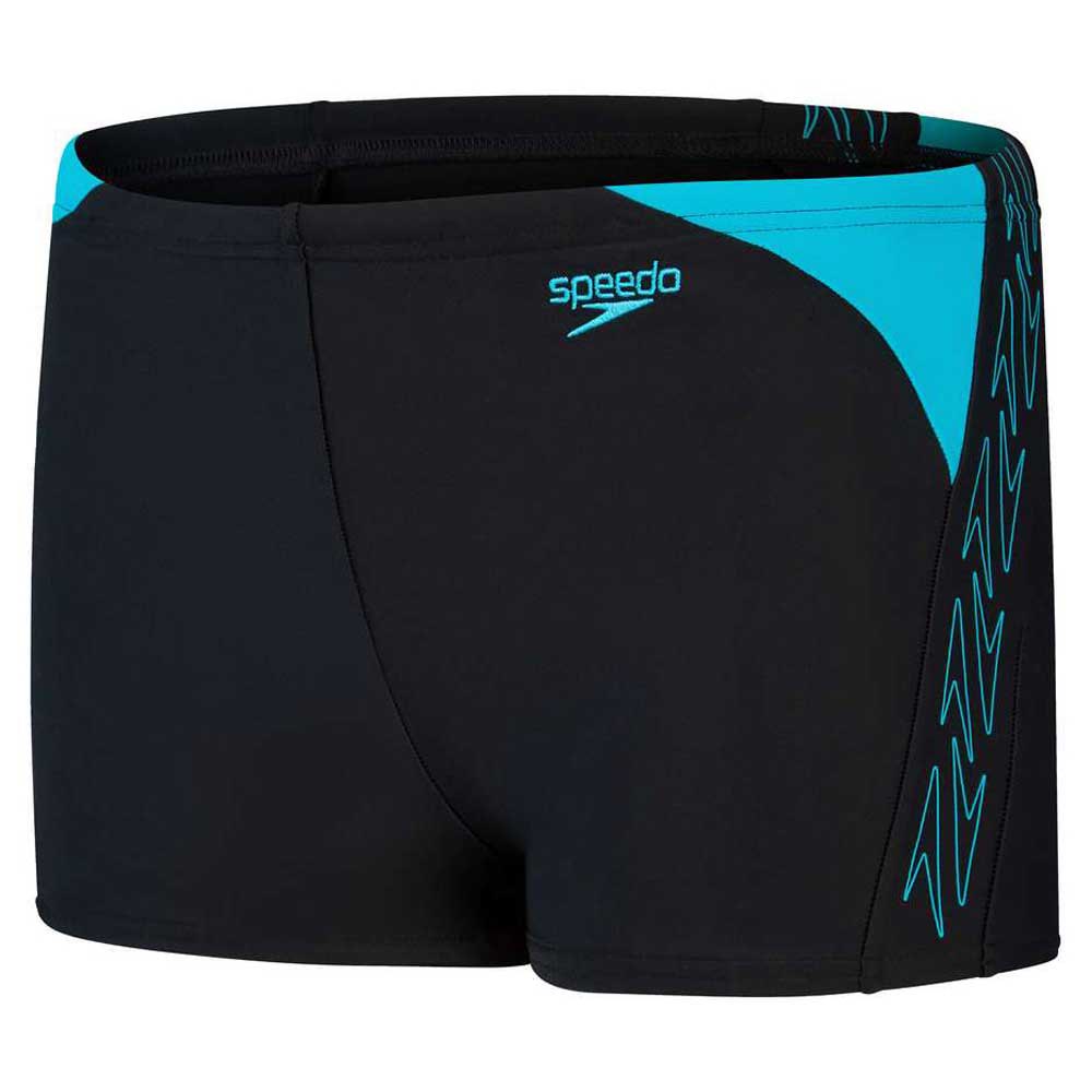 Speedo Hyper Boom Logo Splice Swim Boxer Schwarz 5-6 Years Junge von Speedo