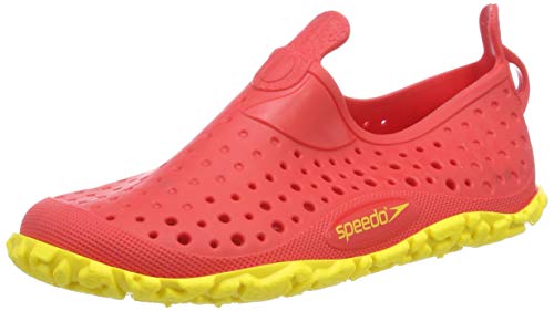 Speedo Unisex-Kinder Jelly Junior Aqua Schuhe, Rot (Lava Red/Empire Yellow 000), 37 EU von Speedo