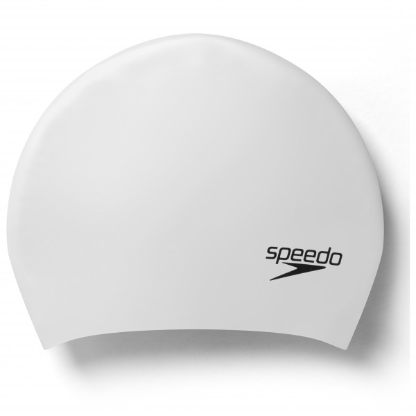 Speedo - Long Hair Cap - Badekappe schwarz/weiß von Speedo