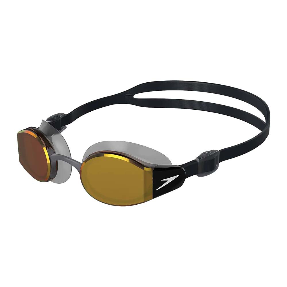 Speedo Mariner Pro Mirror Swimming Goggles Schwarz,Golden von Speedo