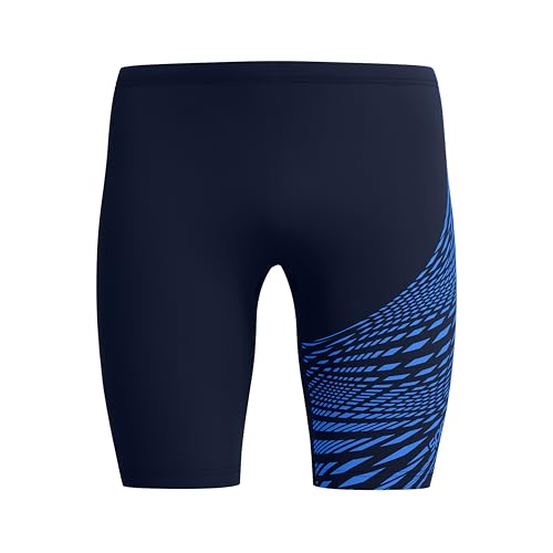 Speedo Herren Gala Lagenschwimmhose mit Logo | Schwimmtraining | Hochentwickeltes Material | Sportliches Design Schwimmbekleidung, Cobalt Pop, 36 von Speedo