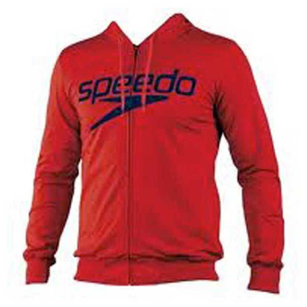 Speedo Moritz Full Zip Sweatshirt Rot 2XL Mann von Speedo