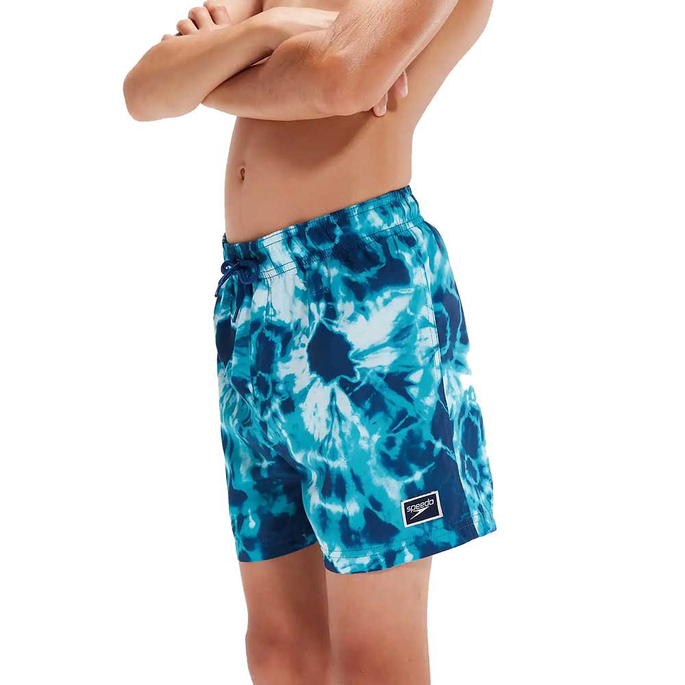 Speedo Printed 15´´ Swimming Shorts Blau 8-9 Years Junge von Speedo