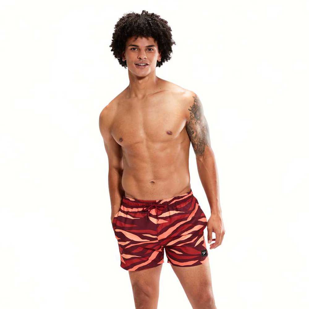 Speedo Printed Leisure 14´´ Swimming Shorts Rot XL Mann von Speedo