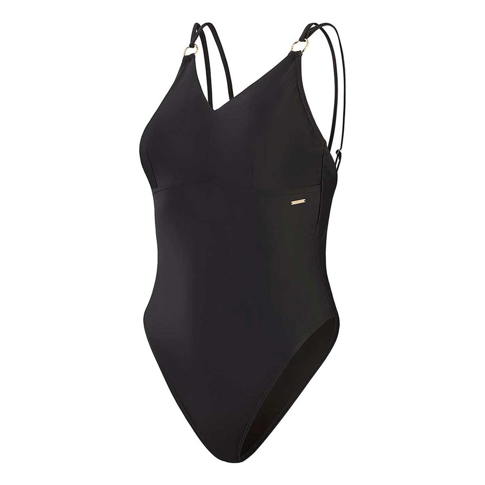 Speedo Shaping Strappy Swimsuit Schwarz UK 36 Frau von Speedo