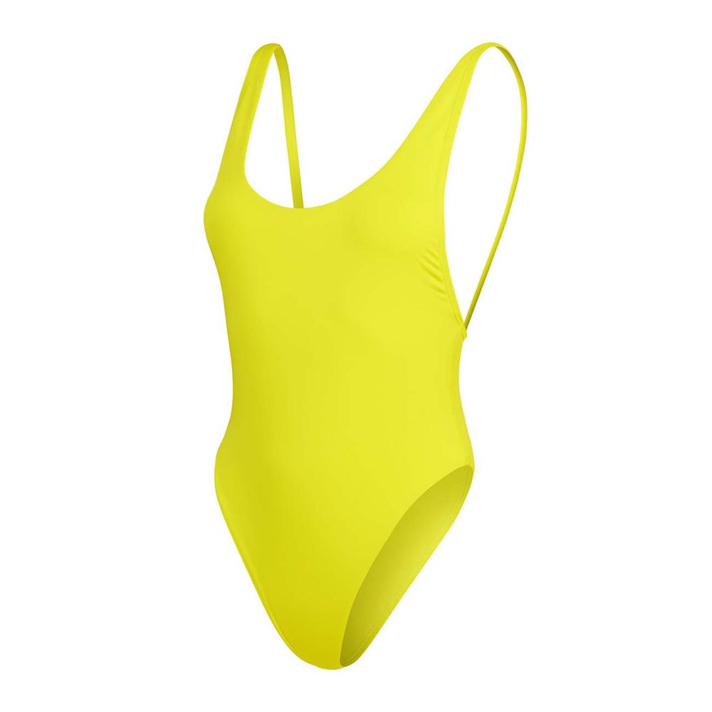 Speedo Solid Convertible Swimsuit Gelb 2XS Frau von Speedo