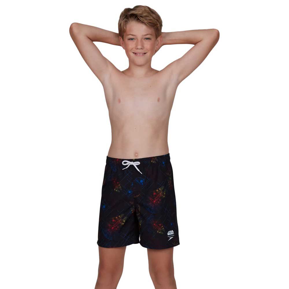 Speedo Star Wars Allover 15´´ Swimming Shorts Schwarz 10-11 Years Junge von Speedo
