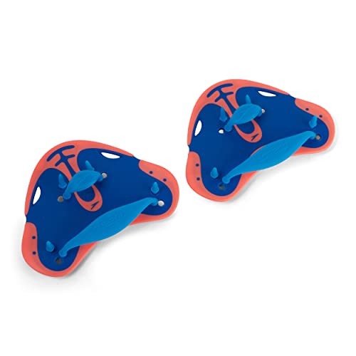 Speedo Unisex Erwachsene Biofuse Finger Paddle, Blau/Orange, Einheitsgröße von Speedo