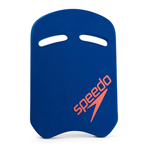 Speedo Kickboard für Erwachsene, bequemes, wasserdichtes Design, stärkt den Unterkörper, blau und orange, Erwachsene, Einheitsgröße von Speedo