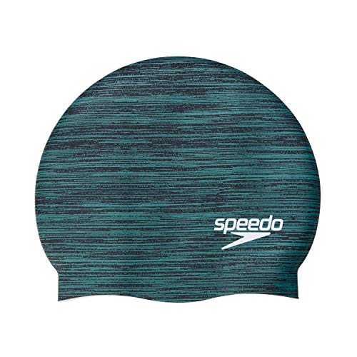 Speedo Unisex-Erwachsene Badekappe Silikon Elastomeric, Remix Keramik, Einheitsgröße von Speedo