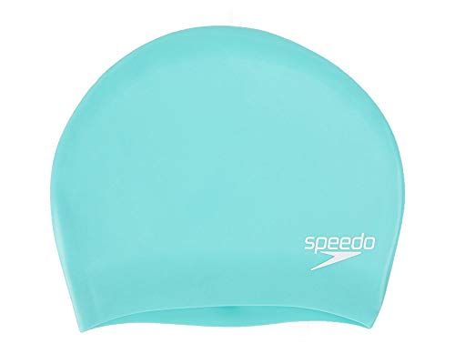 Speedo Unisex Erwachsene Long Hair Swimming Cap Green One Size Schwimmkappe, grün, Einheitsgröße von Speedo