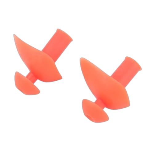Speedo Unisex Kinder Junior Ergo Earplugs Swimming Ohrenstöpsel, Dragonfire Orange, Einheitsgröße von Speedo