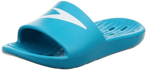 Speedo Unisex Kinder Junior Slide Sandale, Winsor Blau/Weiß, 12 von Speedo