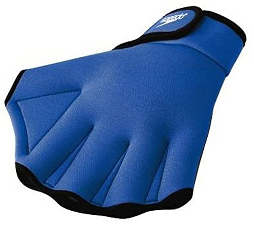 Speedo Unisex-Handschuhe für Erwachsene, Schwimmtraining, Fitness, Wasserhandschuhe, Königsblau, Größe M von Speedo