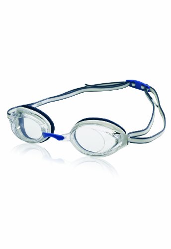 Speedo Vanquisher 2.0 Swim-Swimming Competition Racing Goggles Anti-Fog - White von Speedo