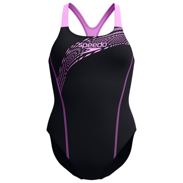 Speedo - Women's Medley Logo 1 Piece - Badeanzug Gr 36 schwarz von Speedo
