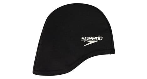 speedo polyester cap kinder schwimmkappe schwarz von Speedo