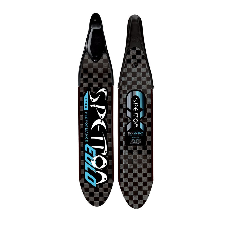 Spetton Cx Eolo Spearfisher Carbon Quattro Spearfishing Fins Schwarz EU 38-39 von Spetton