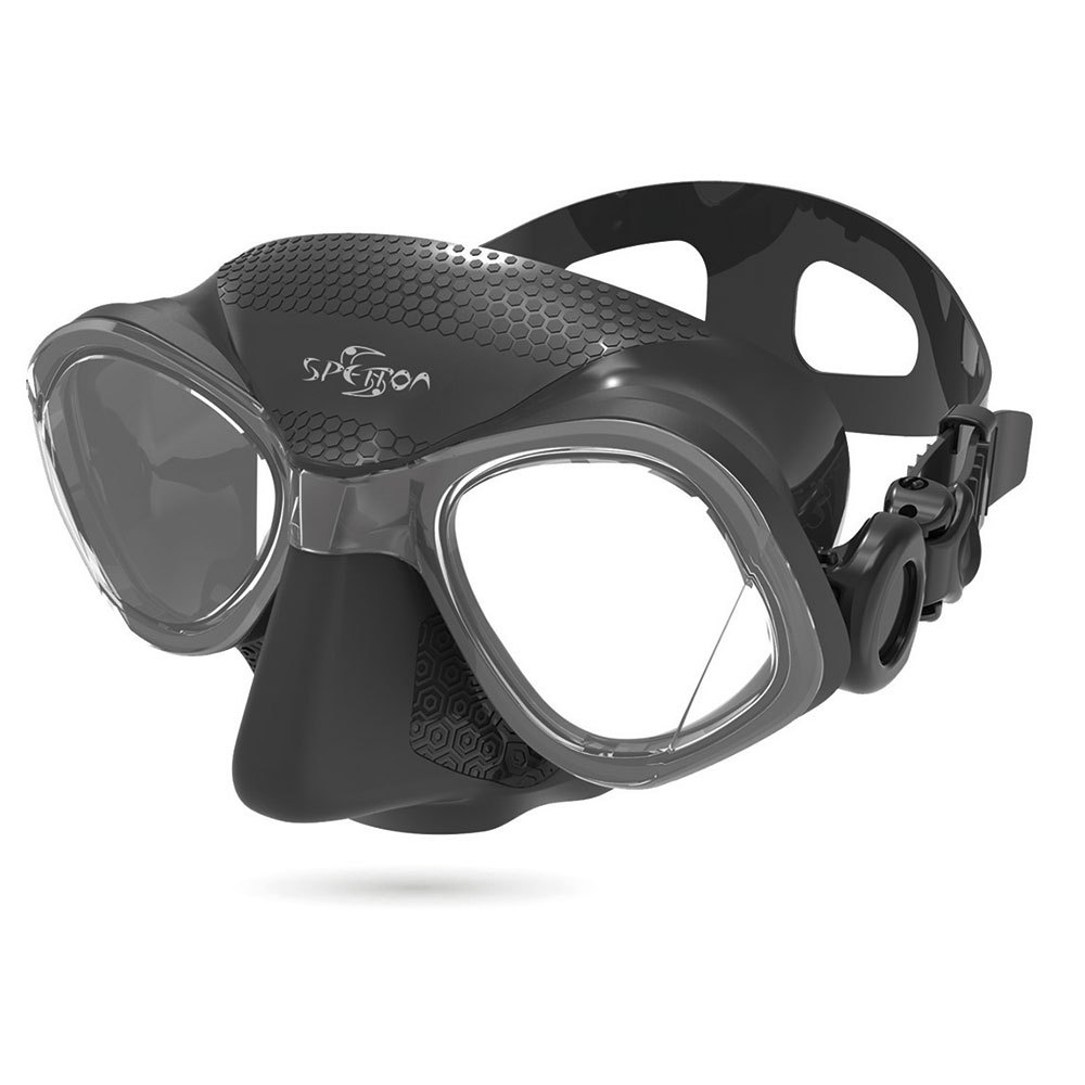 Spetton Manta Free Silicone Apnea Mask Schwarz von Spetton